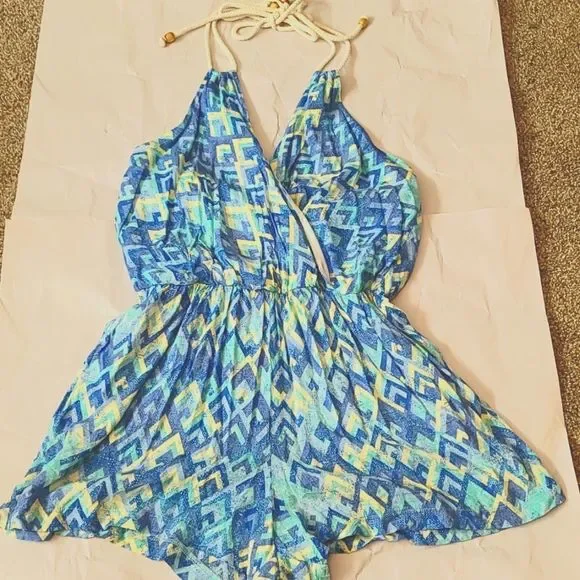 Charlotte Russe Romper Shorts, Sz. Med. - Picture 1 of 7